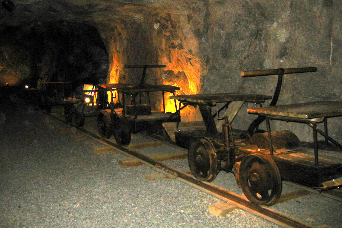 Vagoneta minería